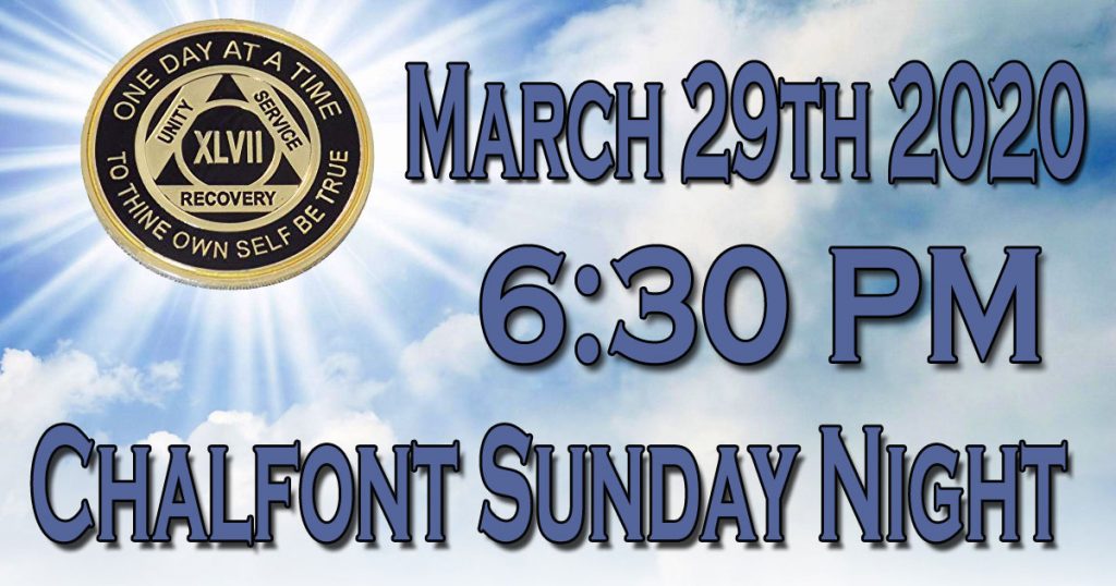 Chalfont AA 47th Anniversary