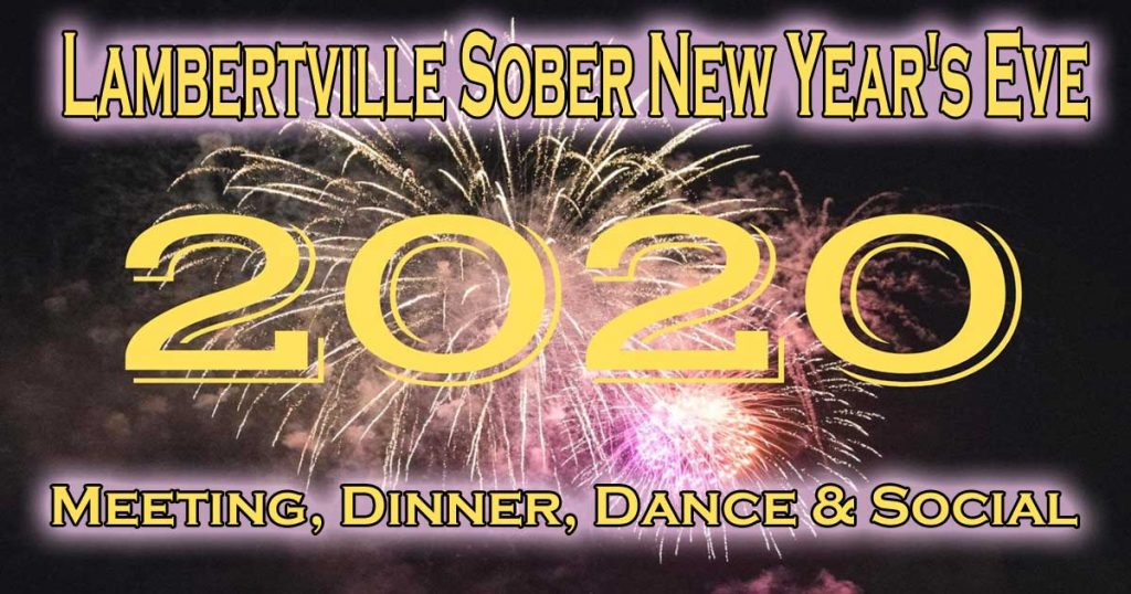 Lambertville Sober New Years Eve